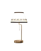 Streamdale Furniture 20-Inch Shelby Modern Craft Table Lamp with Usb Charging Station