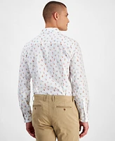 Bar Iii Men's Slim-Fit Loni Bouquet Floral Dress Shirt, Created for Macy's