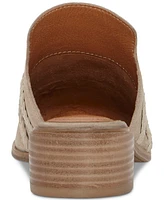 Lucky Brand Women's Marisole Braided Block-Heel Clog Mules