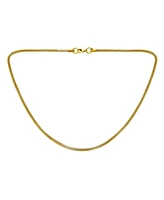 Bling Jewelry Bali Balinese Coreana Caviar Popcorn Chain Necklace Yellow Gold Plated Stainless Steel 3.5MM 24 Inch