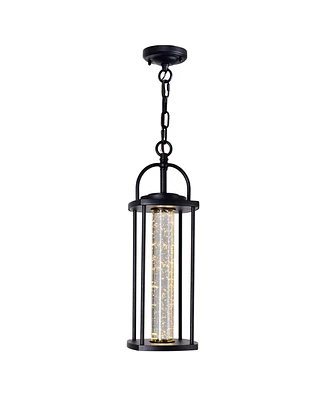 Cwi Lighting 19.7" Metal Greenwood Led Outdoor Pendant