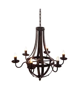 Adjustable Chain Chandelier - Bulb Not Included