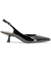BCBGeneration Women's Kittie Kitten Heel Sling Back Pumps