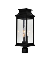 Cwi Lighting 21.5" Metal Milford 3 Light Outdoor Lantern Head