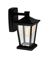 Cwi Lighting 12.4" Metal Leawood 1 Light Outdoor Wall Light