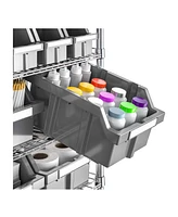 Seville Classics 7-Tier 21 Bin Rack System, Nsf Certified