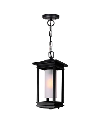 Cwi Lighting 16" Metal Granville 1 Light Outdoor Hanging Light