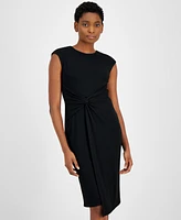 Anne Klein Women's Twist-Front Wrap Dress