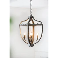 Streamdale Furniture Adjustable Chain Light Fixture for Kitchen, Dining, Foyer