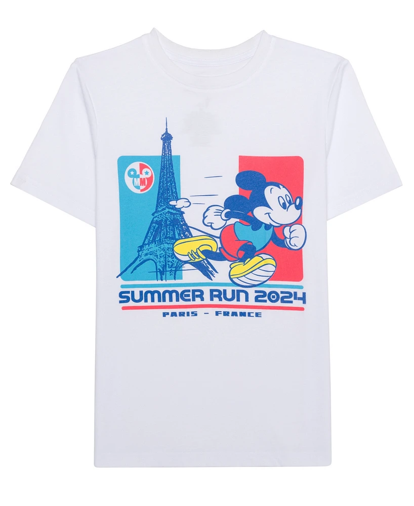 Mickey Mouse Big Boys Short Sleeve Graphic T-shirt