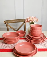 Stone Lain Logan 16 Pc. Dinnerware Set, Service for 4