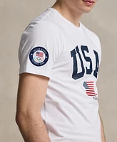 Polo Ralph Lauren Men's Team Usa Custom Slim-Fit Graphic T-Shirt