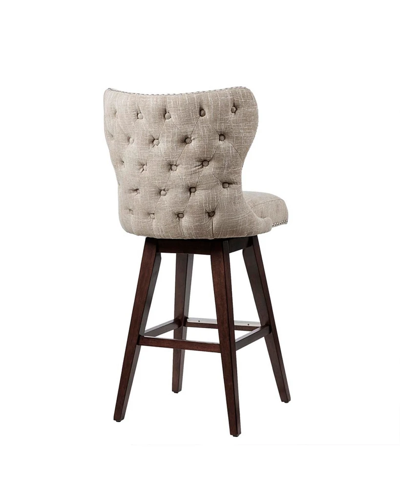 Simplie Fun Hancock Swivel Barstool