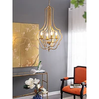 Streamdale Furniture Adjustable Chain Light Fixture for Kitchen, Dining, Foyer