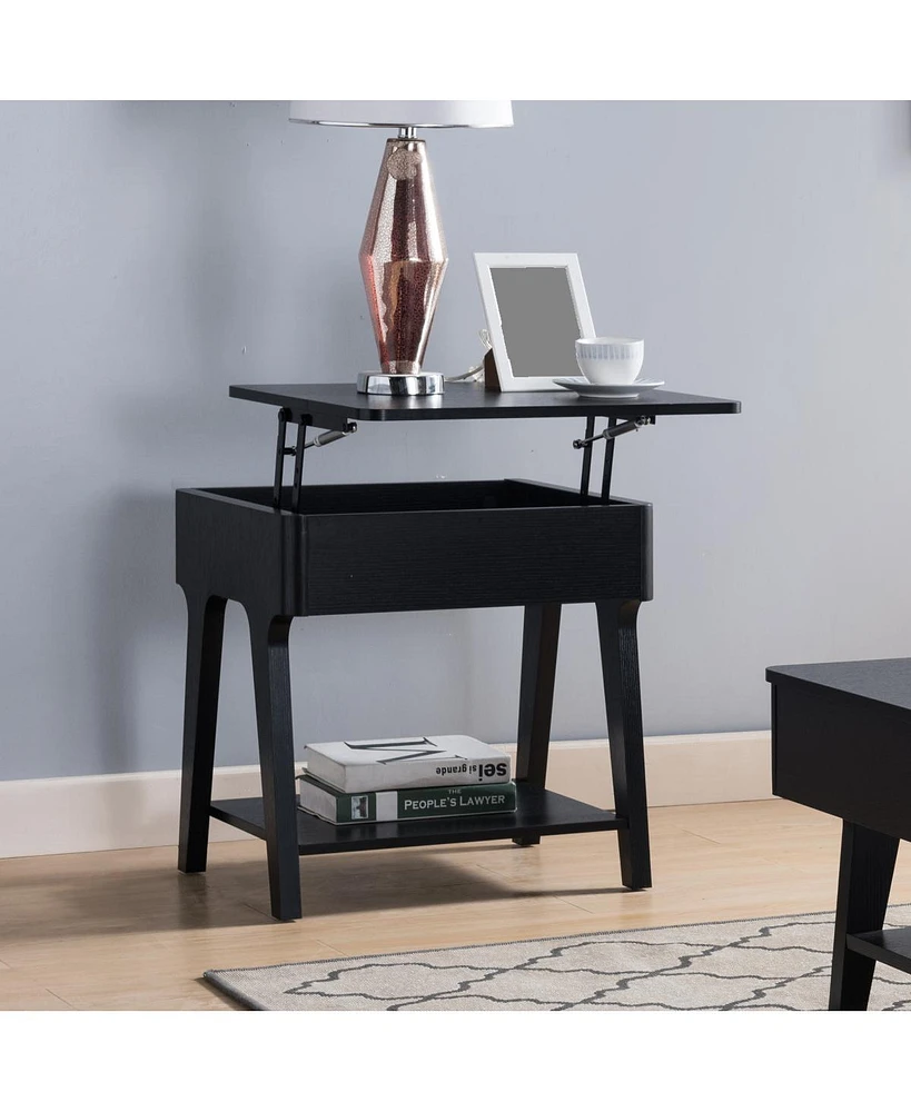 Simplie Fun End Table Black