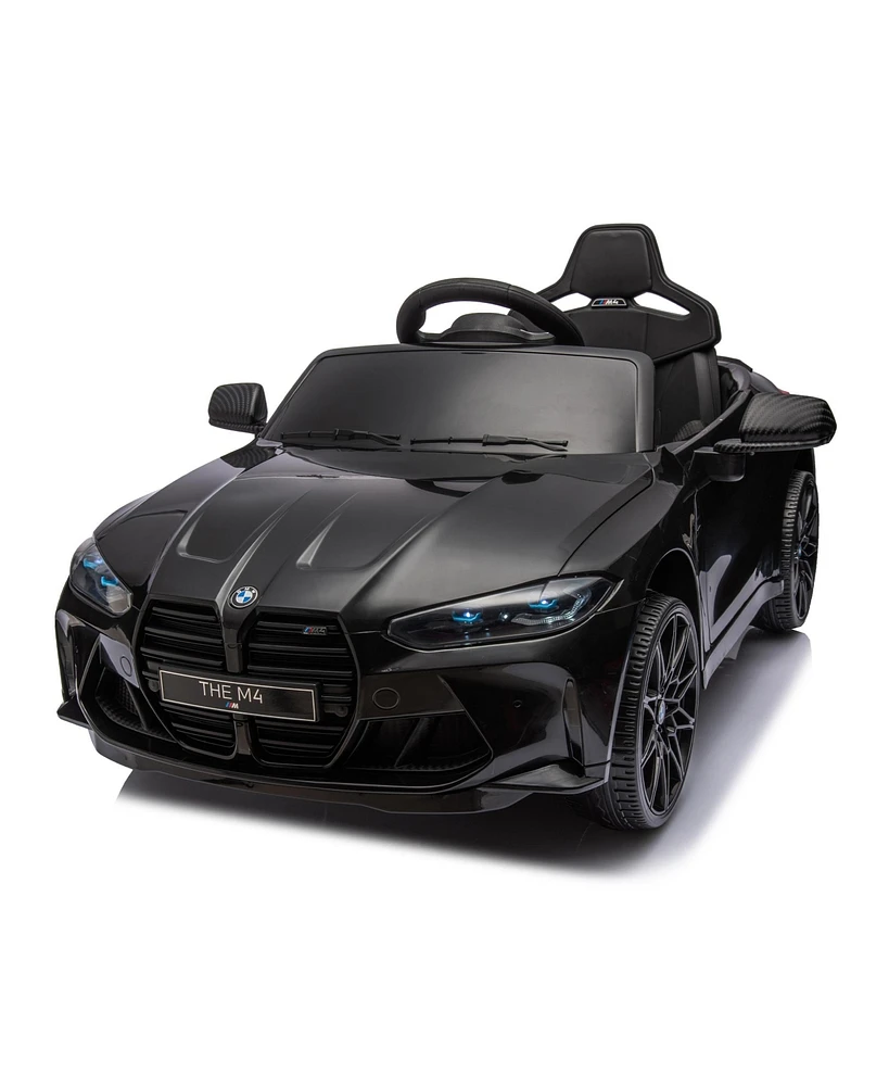 Simplie Fun 12V Bmw M4 Kids Ride-On Car with Remote Control