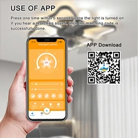 Modern Butterfly Design Ceiling Fan with Remote Control