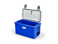 Slickblue 58 Quart Leak-Proof Portable Cooler Ice Box for Camping-Blue