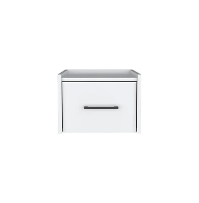 Simplie Fun Floating Nightstand Calion, Bedroom, White