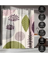 Americanflat 71x74 Botanical Shower Curtain