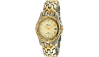 Swiss Edition Men's Two-Tone Luxury Bracelet Watch with Sport Bezel