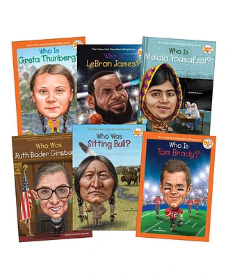 Kaplan Early Learning Penguin Random House Who Was/Is Books - Set of 6