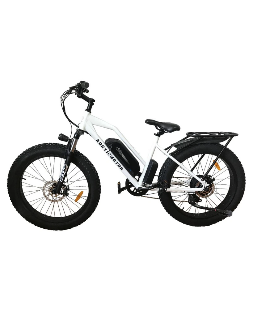 Simplie Fun 26 750W Camouflage Electric Bike Fat Tire P7 48V 12.5Ah Removable Lithium Battery For Adults