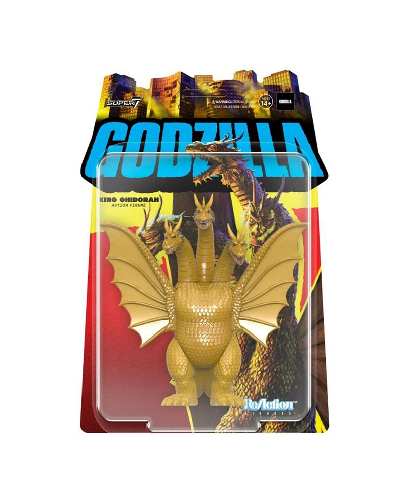 Super7 Toho Godzilla King Ghidorah Reaction Figure