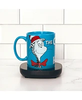 Uncanny Brands Dr. Seuss Cat In The Hat Mug with Warmer– Keeps Your Favorite Beverage Warm - Auto Shut& On/Off