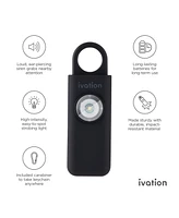 Ivation Personal Sos Keychain Alarm, Rechargeable Personal Alarm