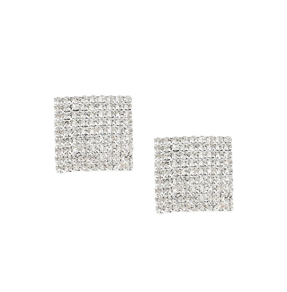 Sohi Women's Bling Stud Earrings