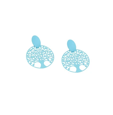 Sohi Women's Tree Drop Earrings