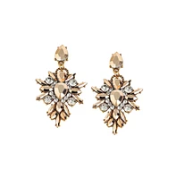 Sohi Women's Royal Drop Earrings