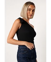 Petal and Pup Women's Jordana One Shoulder Bodysuit