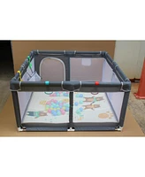 Simplie Fun Baby Playard Cloth Playpen for Indoor/Outdoor Use