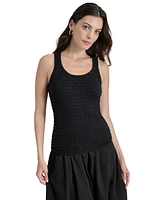 Dkny Women's Scoop-Neck Sleeveless Sweater Top