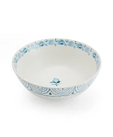 Fitz and Floyd Sicily Serve Bowls Plus Salt Pepper Set