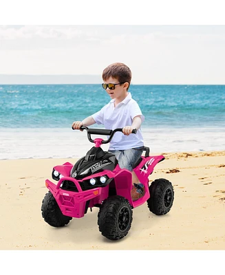 Slickblue 12V Kids Ride On Atv with High/Low Speed and Comfortable Seat