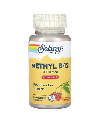 Solaray B 12 Methyl Lozenge Supplement, 2500mcg | 60 Count