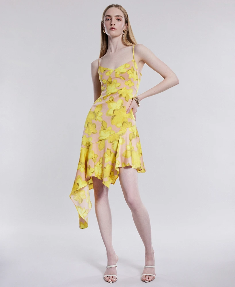 Bcbg New York Women's Asymmetrical Strapless Mini Dress