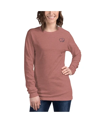 Ivory Ella Women's Waves Long Sleeve Unisex T-Shirt