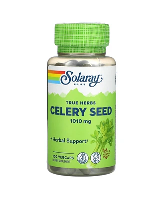 Solaray True Herbs Celery Seed 1 010 mg