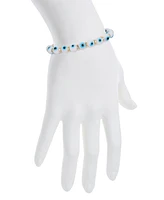 Unwritten Beaded Evil Eye Stretch Bracelet