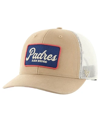 '47 Brand Men's Khaki San Diego Padres Glory Daze Trucker Adjustable Hat