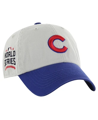 '47 Brand Men's Gray/Royal Chicago Cubs Sure Shot Classic Franchise Fitted Hat