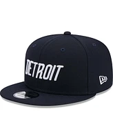 New Era Big Boys and Girls Navy Detroit Tigers 2024 City Connect 9FIFTY Snapback Hat