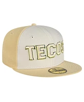 New Era Men's Khaki/Tan Tecolotes Laredos Mexico League On Field 59FIFTY Fitted Hat