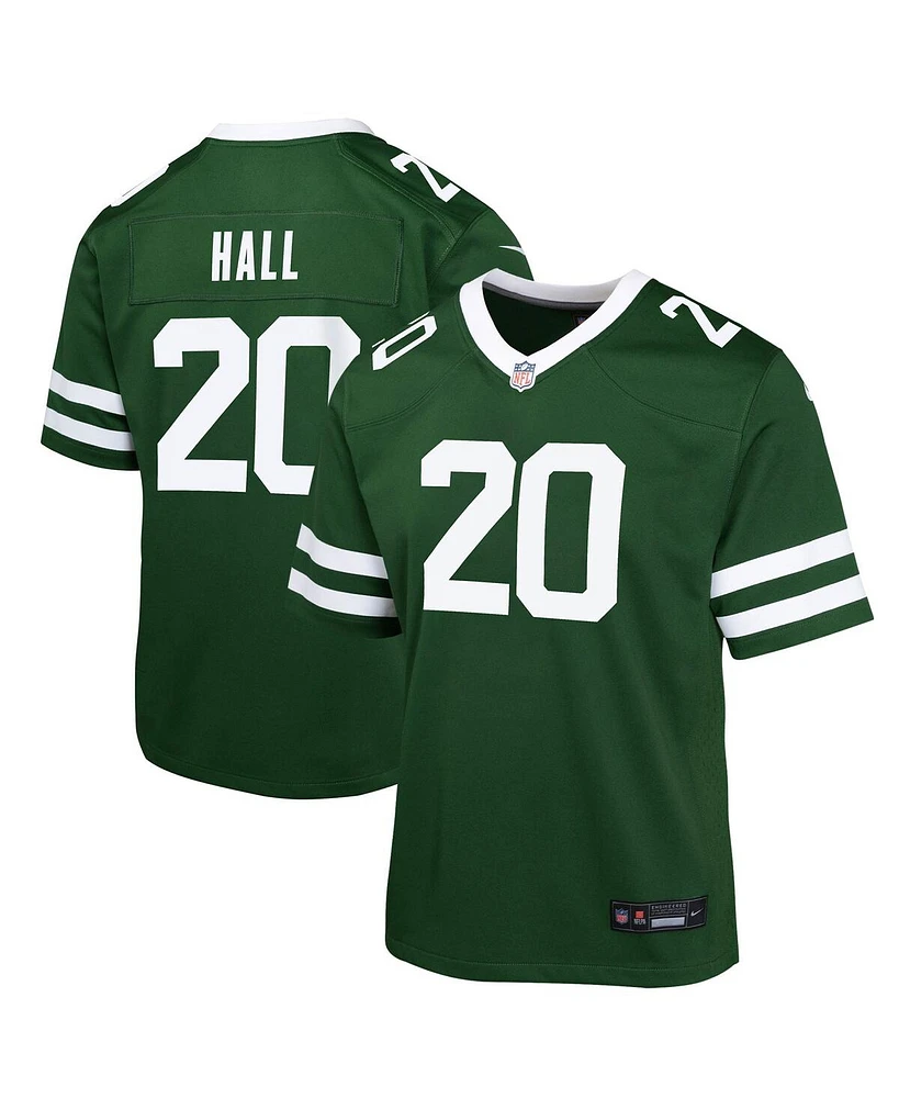 Nike Big Boys and Girls Breece Hall Legacy New York Jets Game Jersey