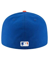 New Era Men's Dwight Gooden Royal York Mets Jersey Retirement 59FIFTY Fitted Hat