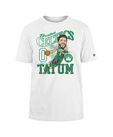 New Era Men's Jayson Tatum Boston Celtics Caricature Player T-Shirt